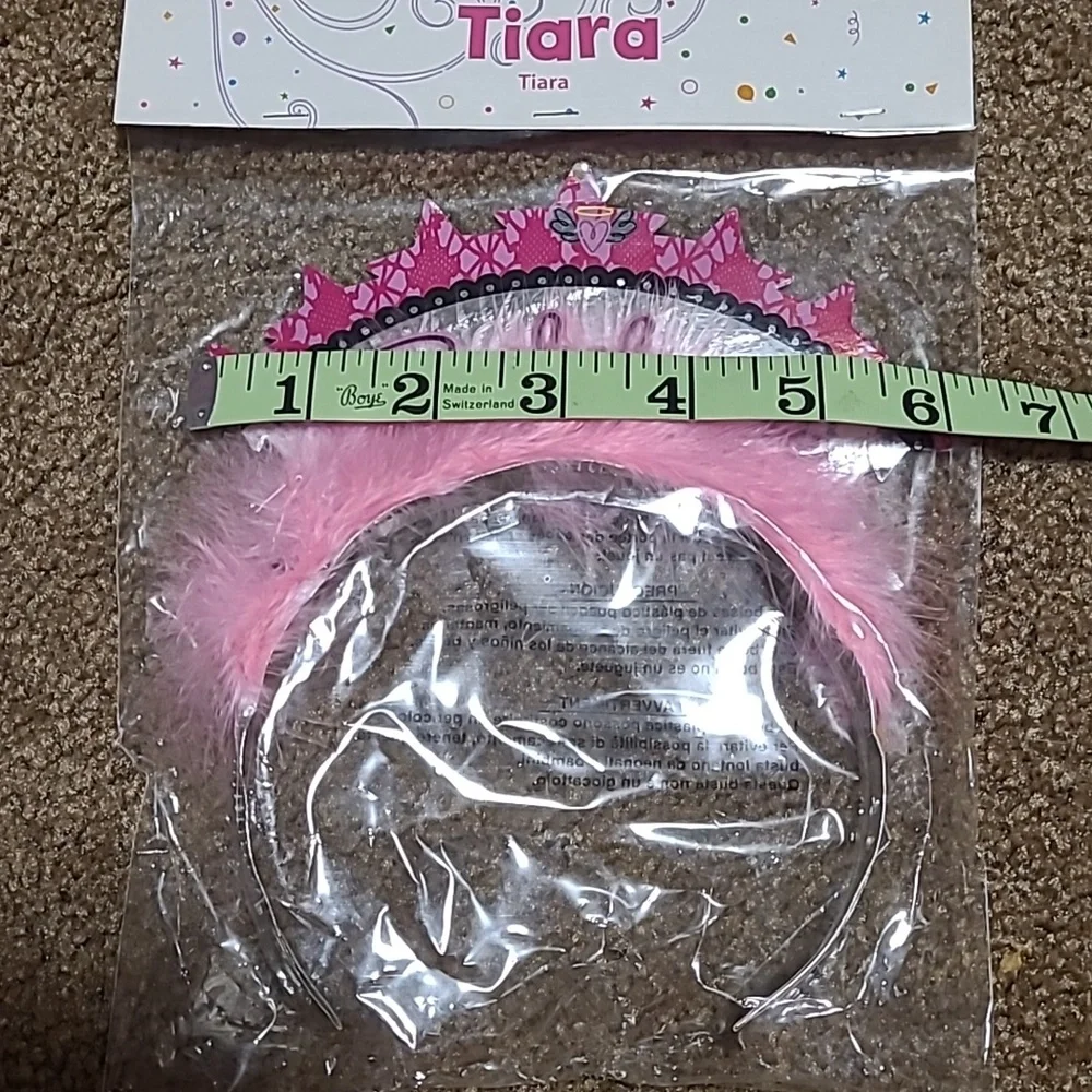 Pink Bachelorette Party Tiara & Invitations Set